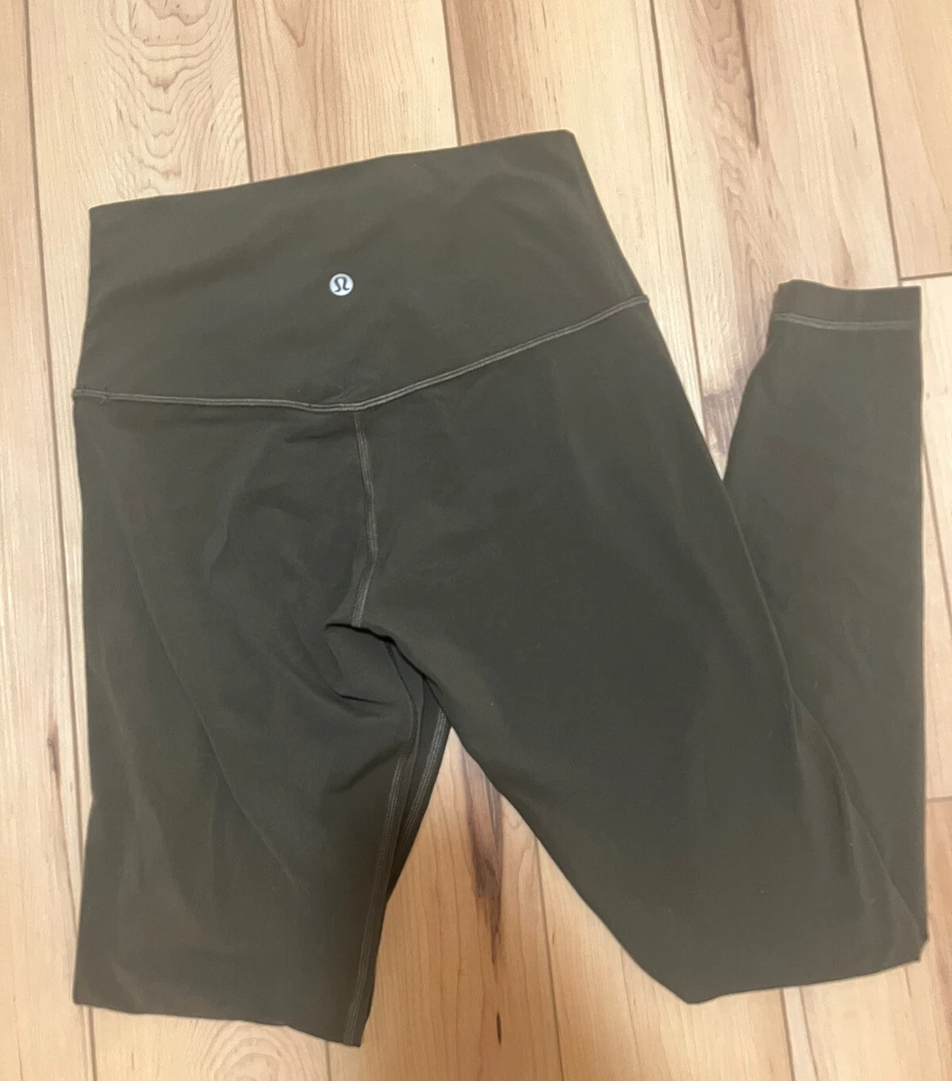 Lululemon Dark Olive Leggings Size 6