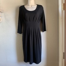 Women’s Calvin Klein Stretch Jersey Sheath Dress Black, Size 2