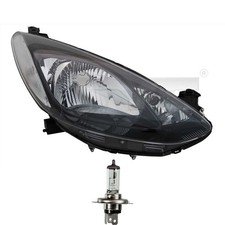 Scheinwerfer links H4 für Mazda 2 DE_ DH_3 DE inkl. Osram Lampen