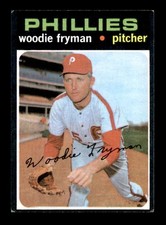 1971 Topps #414 Woodie Fryman   VG/VGEX X3534035