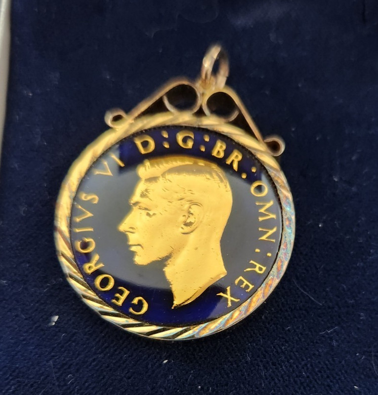 Heritage Coins- King George VI Pendant