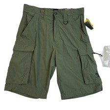 Boy Scouts Men s Convertible Cargo Pants Green D-Ring Sz Adult Small - New