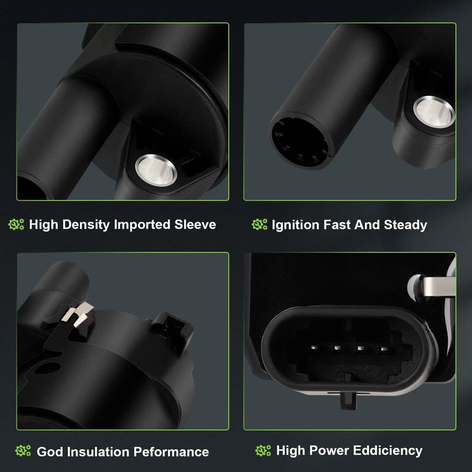 Bobina de encendido y bujía 8 rondas para GMC Savana 3500 V8 2008 2009-2017 4,8 L Foto 3 de 4