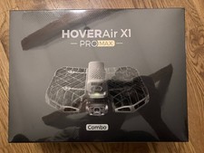 HOVERAir X1 PROMAX 8K Self-Flying Drone Camera Bundle 2 Batteries  Case NEW