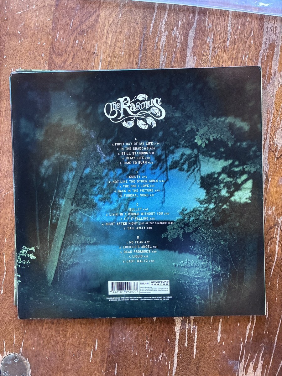 The Rasmus - Dead Letters 2LP Limited Glow In The Dark Vinyl *RARE