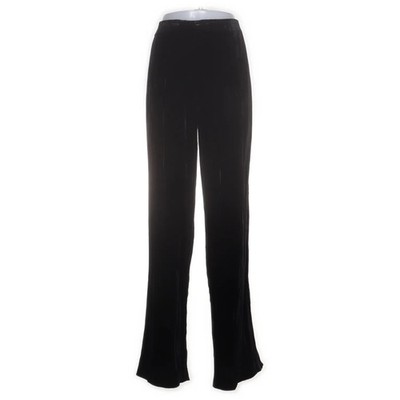 Massimo Dutti, Hose, Größe: 36, Schwarz, Seide/Viskose, Einfarbig, Samt #xim