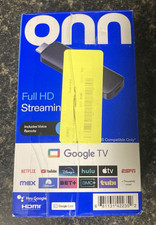 ONN Full HD Streaming Device, Google TV - Fas...