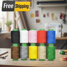 10PCS Mixed Color Sewing Thread Kit Set Hand Machine Embroidery DIY and Home New