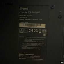 iiyama ProLite T4362AS-B1 43in 4K LCD Monitor HDMI/DP/VGA Speakers Black