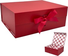 Big Red Gift box for Valentine, Birthday and Special Occassions