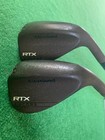 Cleveland RTX Zipcore raw 56 & 60 Full wedges w/ Dynamic Gold Spinner shafts — photo 1