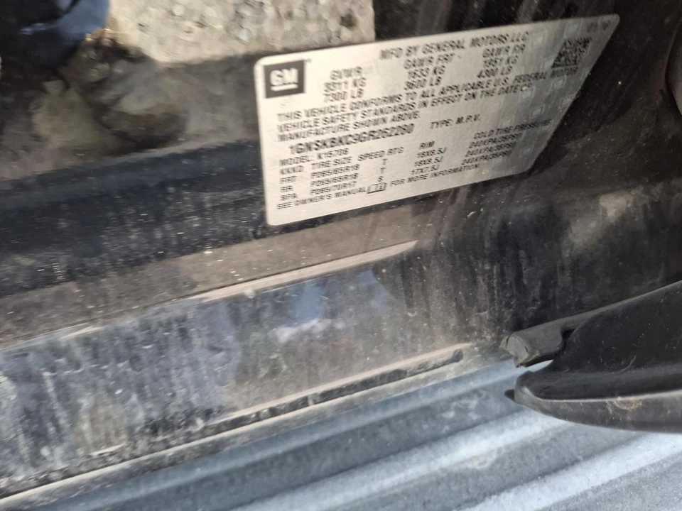 二手后暖通空调鼓风机电机 适合:2016 雪佛兰 Tahoe A 级 — 第 4/4 张图片