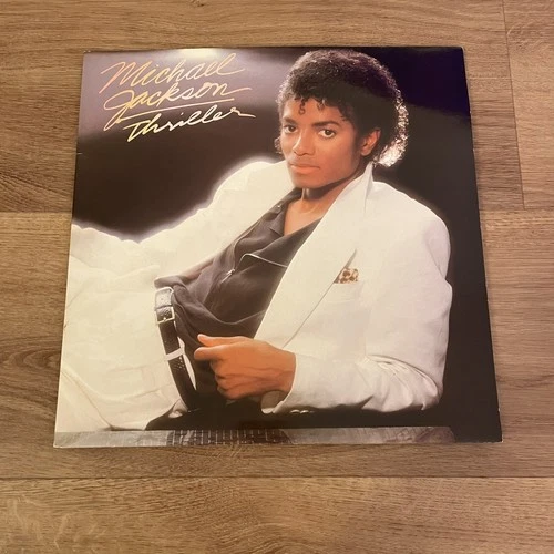 Michael Jackson Thriller 1982 LP Vinyl Record Epic EPC 85930 Vintage