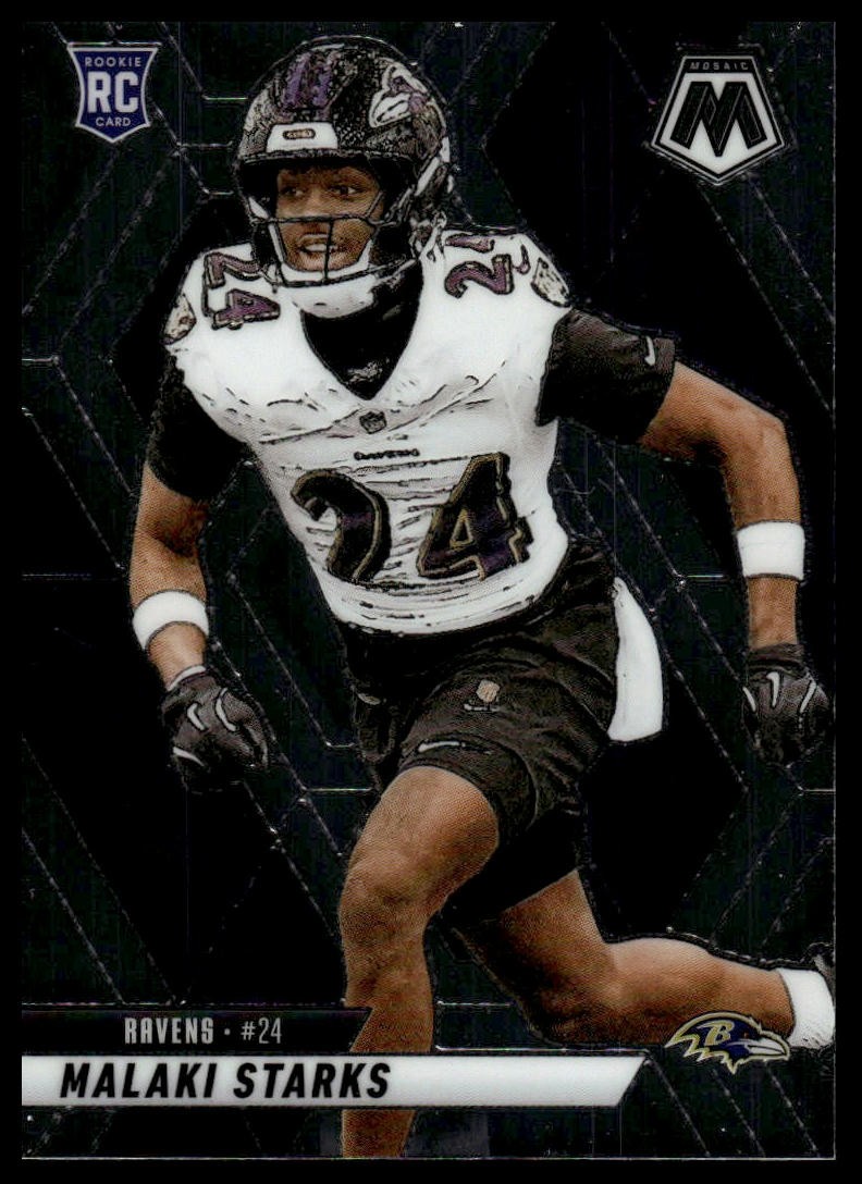 2025 Panini Mosaic #347 Malaki Starks