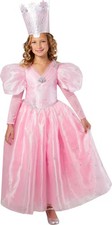 The Wizard of Oz: Glinda Costume for Kids, Girl's Large