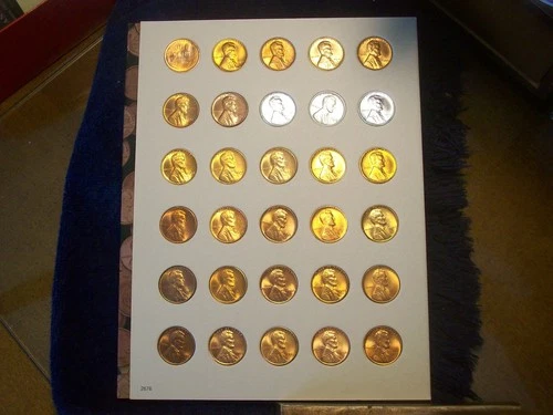1941 - 1958-P,D,S SET CHOICE/GEM BU WHEAT CENTS - SUPER NICE CLEAN COINS - PICS!