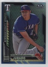 2016 Bowman Chrome Scout's Top 100 Updates Blue Refractor 8/150 Ariel Jurado fm0