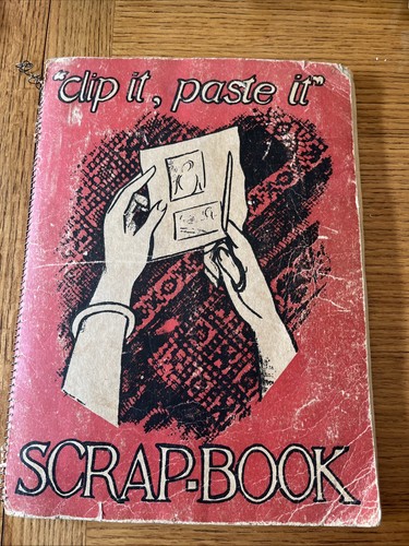 Vintage Scrapbook Album Ephemera 1930s Magazine Pictures Dog Cat Bird Scenery