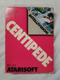 Intellivision Centipede (Atarisoft) Complete In Box CIB 