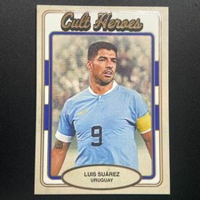 2025 Futera Unique Luis Suarez Cult Heroes Gold 8/18 Uruguay ZD6551