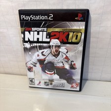 NHL 2K10 (Sony PlayStation 2, 2009) With Manual-Fast Ship