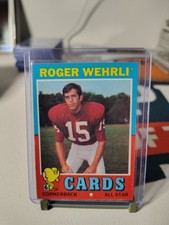 Topps 1971 Roger Wehrli #188 Rookie All-Star St. Louis Cardinals NFL Football