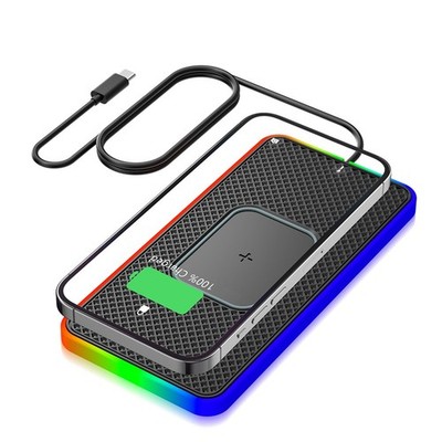Quick Charge Your Devices 15W Auto Wireless Charger mit Anti Rutsch Funktion