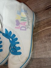 Pineapple Converse Style  Size 6 EU 39 Multicolor Canvas Lace Up