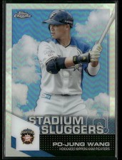 2021 Topps Chrome NPB #SL16 Po-Jung Wang Stadium Sluggers