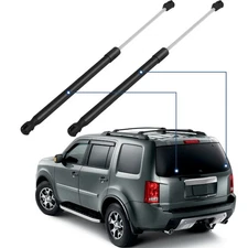 For 2009-2013 Honda Pilot Qty 2 Rear Window Glass Lift Supports Shocks Struts