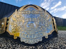 TNA Midwest Belt Releathered