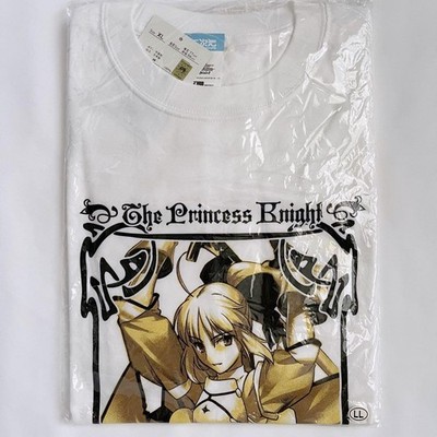 Fate T-Shirt XL Type-Moon Anime Collectible Saber Graphic Tee Preowned Rare