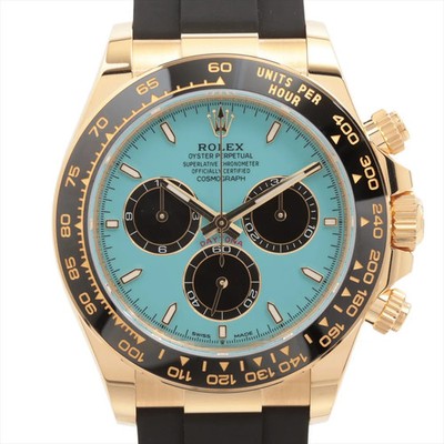 Rolex Cosmograph Daytona 126518LN YG YG AT Turquoise dial | eBay
