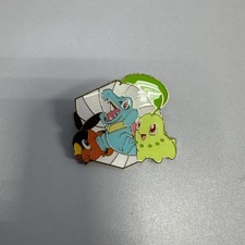 Pokémon Ascended Heroes Totodile Chikorita Tepig Enamel Pin