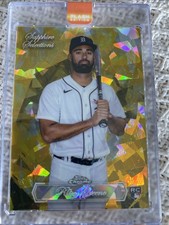 2023 Topps Chrome Sapphire Riley Greene Gold /50 RC Rookie Sapphire Selections