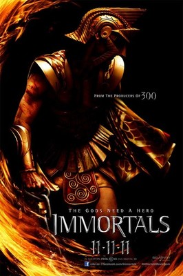612102 The Immortals Full Character Movie Action Drama Wall Print Poster