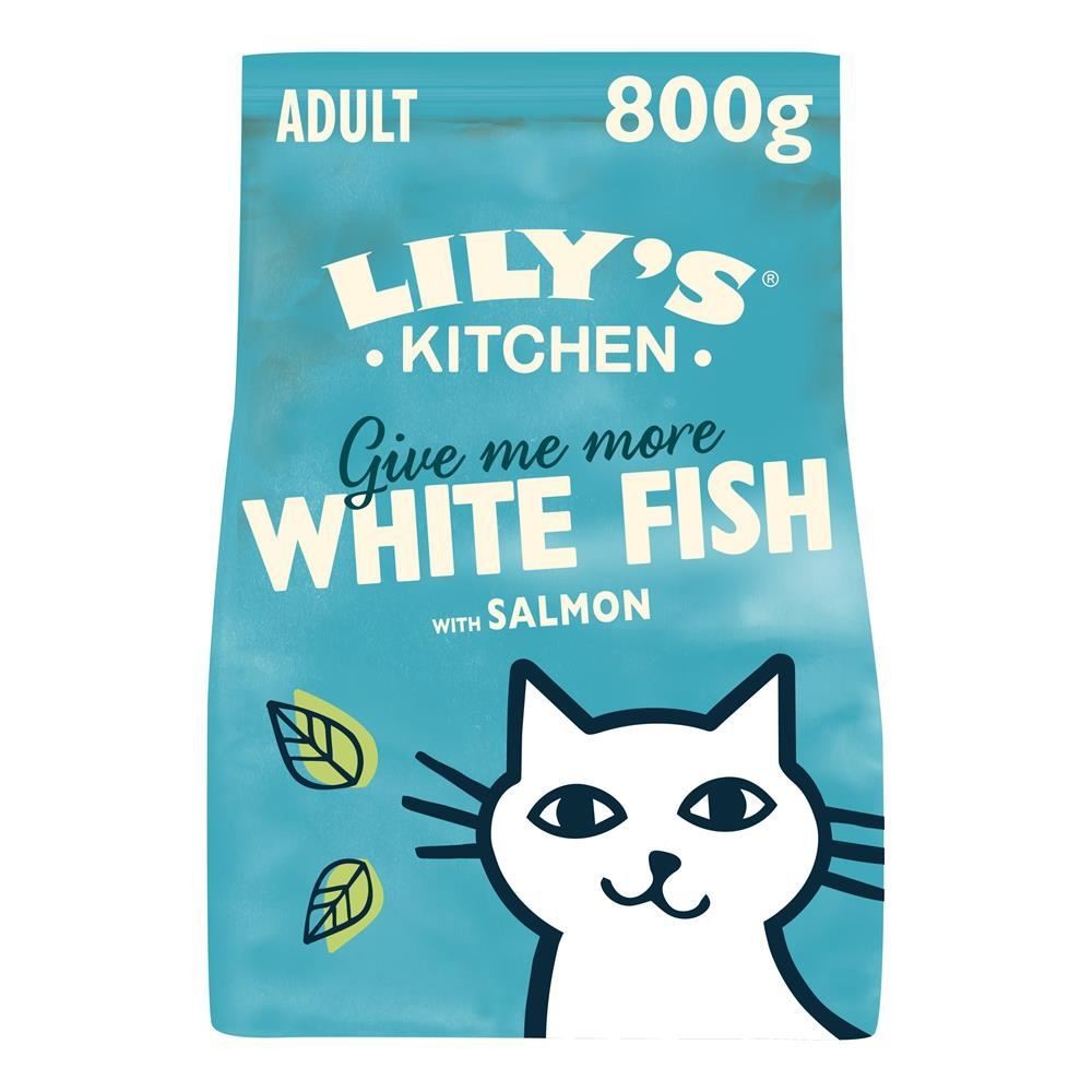 Lily's Kitchen Dry Cat Food White Fish with Salmon - Image 4