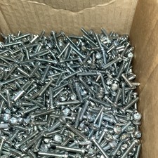 500 x Screws Pozi Pan Zinc Plated Steel Taptite Rolling Bolts M4x20