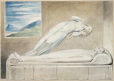 William Blake - Illustrationen zu Robert Blairs Grab komponiert 1805 9 Dekor Ausstellung