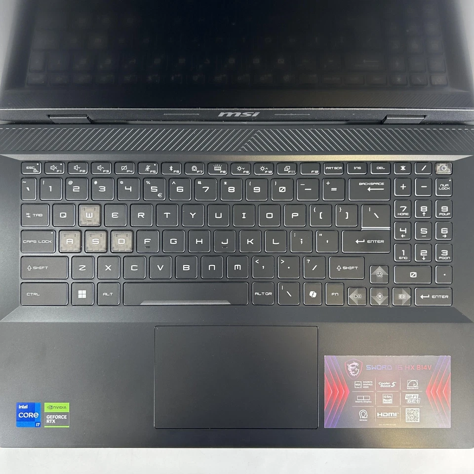MSI Sword 16 HX 144Hz FHD+ 2.2 GHz i7-14650HX 16GB 1TB SSD NVIDIA RTX 4060 - Image 4 of 4
