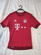 Adidas Bayern Munich 2015/2016 Home Jersey Shirt Red T-Mobile Climacool kids XL