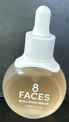 8 Faces Brilliance Serum 1oz Skin Brightener Lotus + Vitamin C NEW