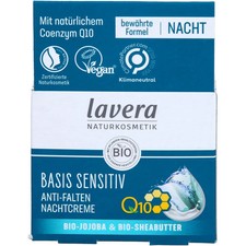 Lavera basis sensitiv Nachtcreme Q10 50ml - P...
