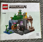 2022 Lego # 21189 Minecraft The Skeleton Dungeon Instruction Manual Only