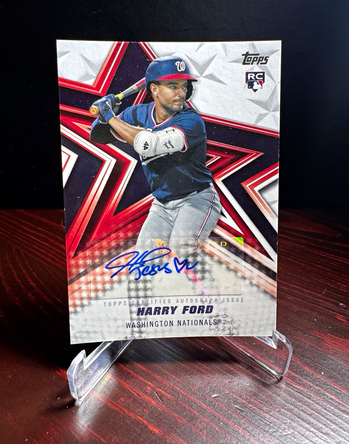 Harry Ford Topps 2026 Series 2 Baseball Stars Autographs Rookie Auto Nationals