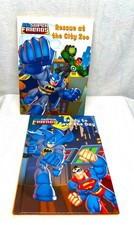2 DC Super Friends Rescue At The City Zoo Ready To Save The Day Used Books