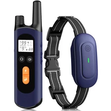 Dog Shock Collar with Remote Control  Training Collar IPX7 Waterproof Electric
