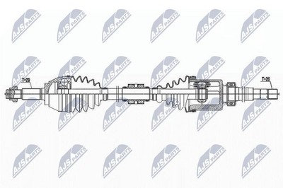 Genuine NTY Drive Shaft NPW-NS-148 for Nissan