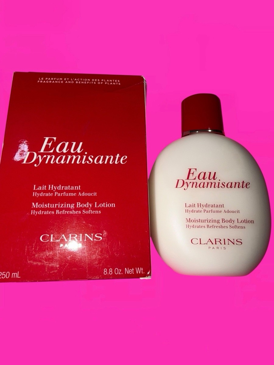 CLARINS Eau Dynamisante ボディローション ２５０ml×２ CLARINS EAU DYNAMISANTE MOISTURIZING BODY LOTION 250 ML/ 8.8 OZ