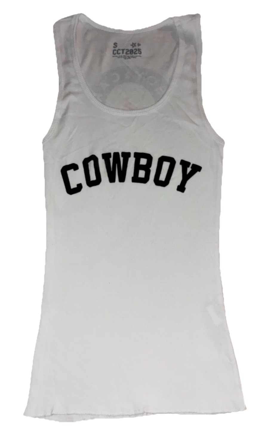 Beyonce Tank Top Women’s S White Rib Official Merch 2025 Cowboy Carter ...